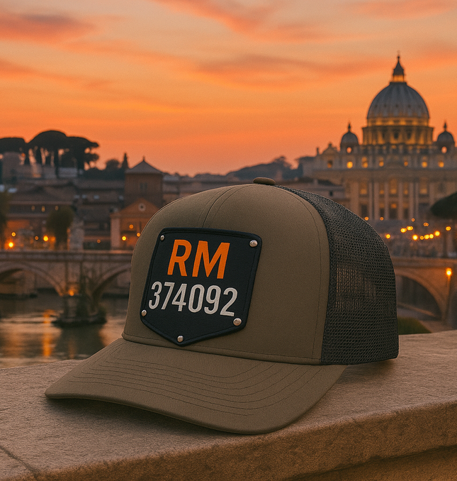 Trucker ZoneHat targa ROMA